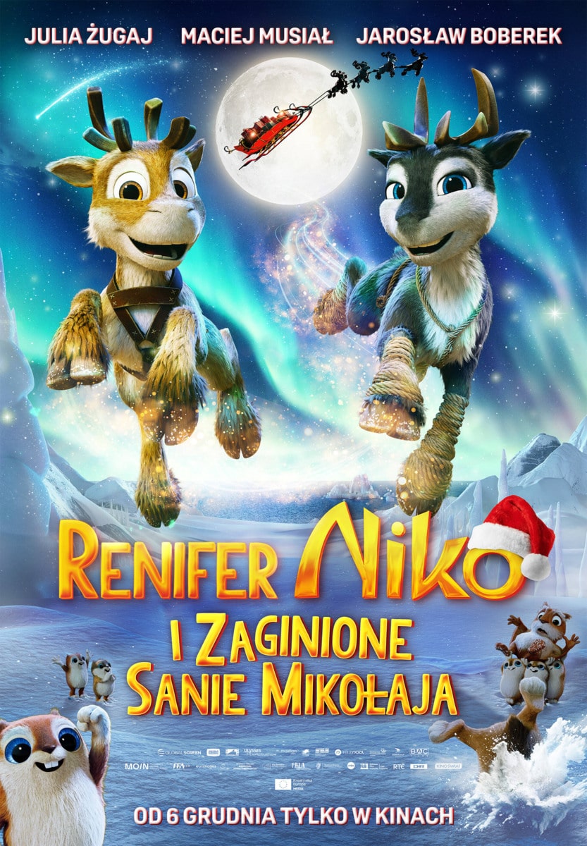 RENIFER NIKO I ZAGINIONE SANIE MIKOŁAJA (2024)